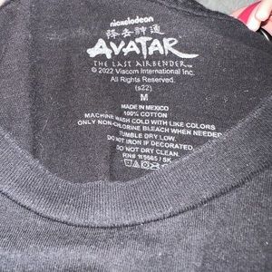 Black avatar the last Airbender shirt